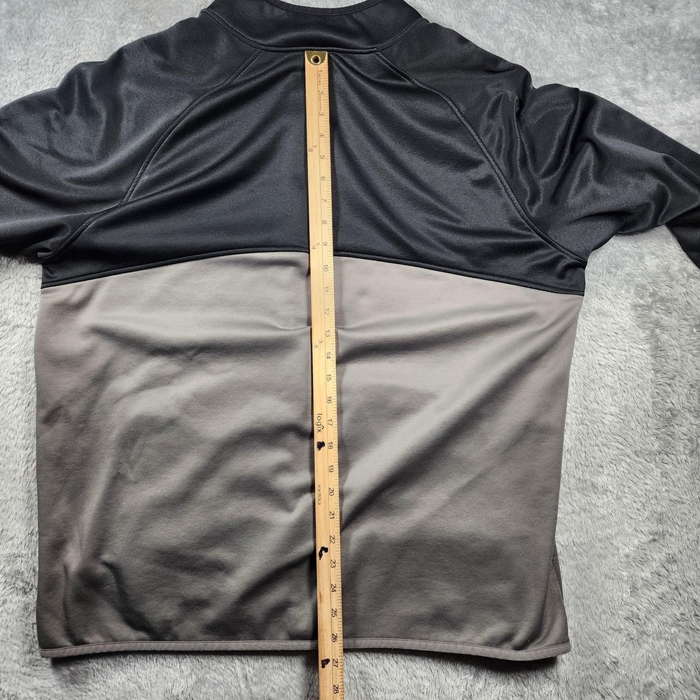 Oakley Jawbreaker Road Jacket Mens XL Gray Black Colorblock Full Zip Track - Picture 12 of 13